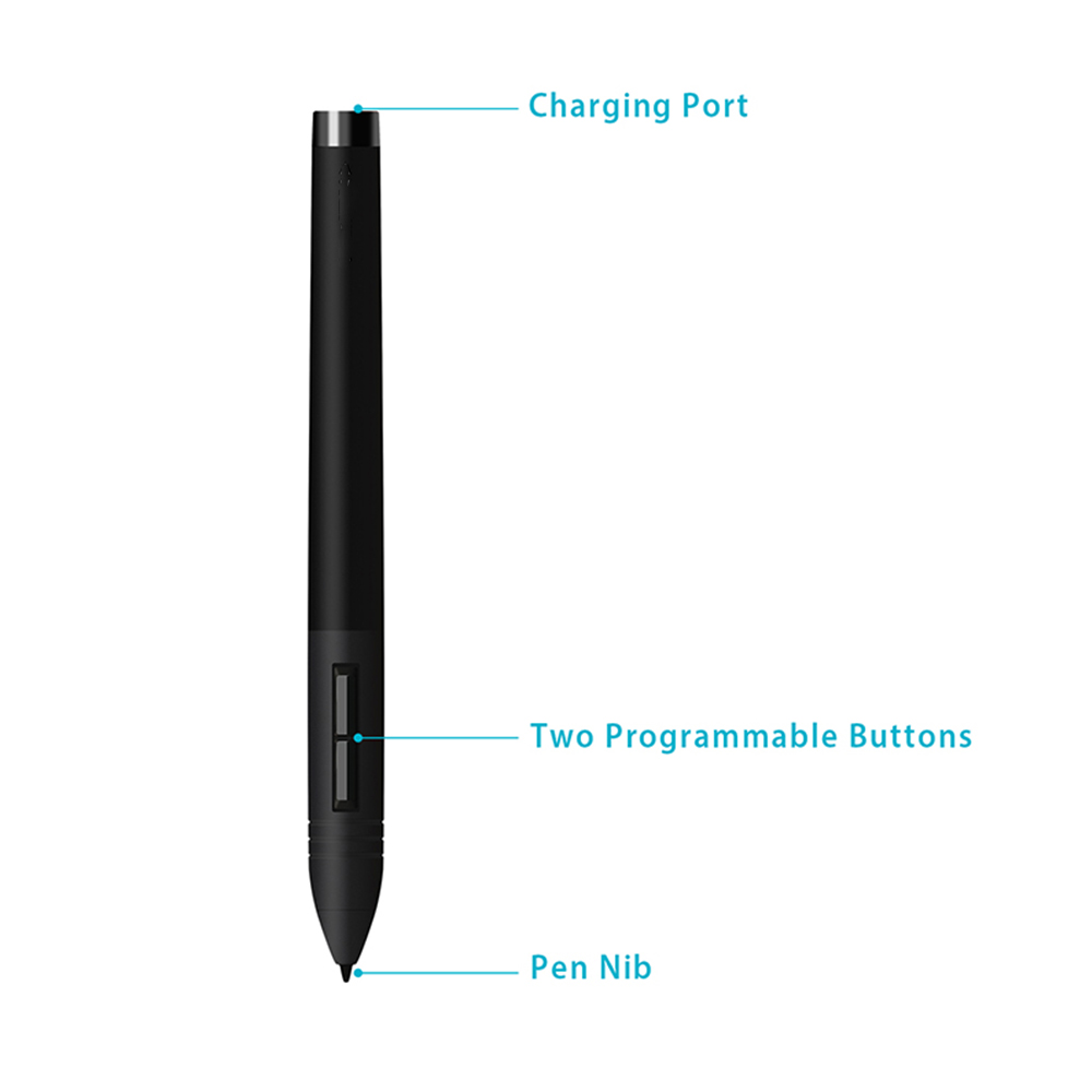 Huion Tablet Accessories - PEN80 Rechargeable Digital Pen Stylus for