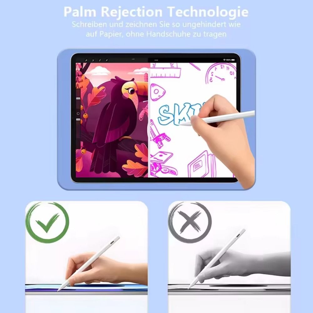 Double Rubber Head 3 in 1 Styl - Drawing Tablet Pen Accessories ulasan dan harga