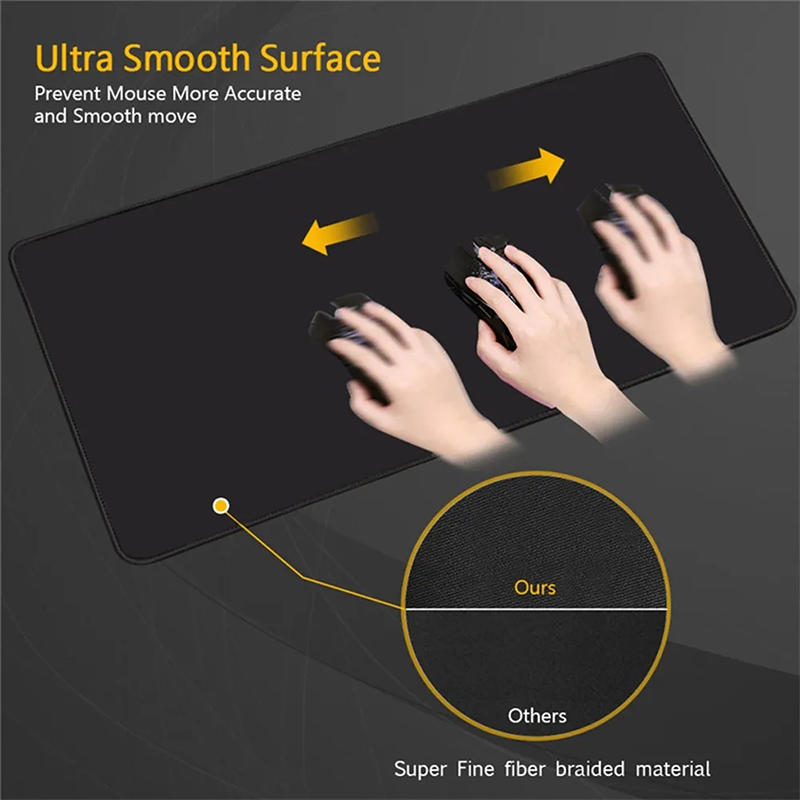 RGB LED Mouse Pad Office Desk  - Tablet Gaming Accessories ulasan dan harga