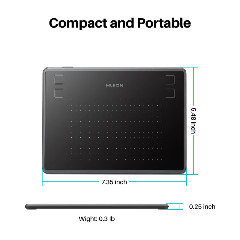 HUION H430P Digital Tablets Mi - Huion Tablet Accessories ulasan dan harga
