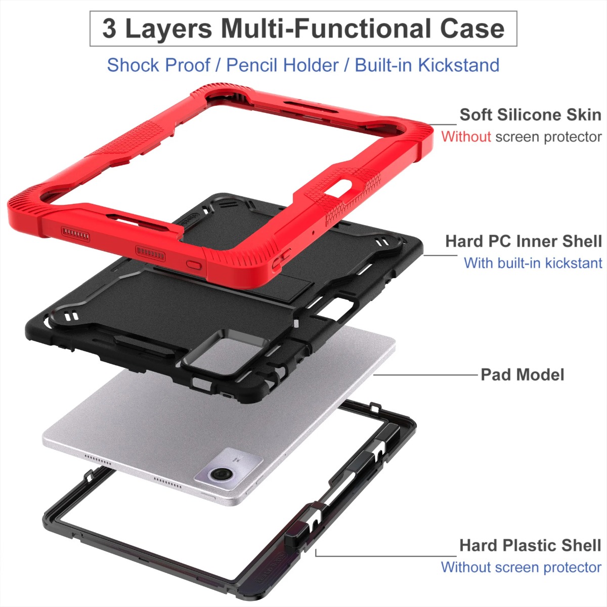 Heavy Duty Protective Case for - Cidea Tablet Accessories ulasan dan harga