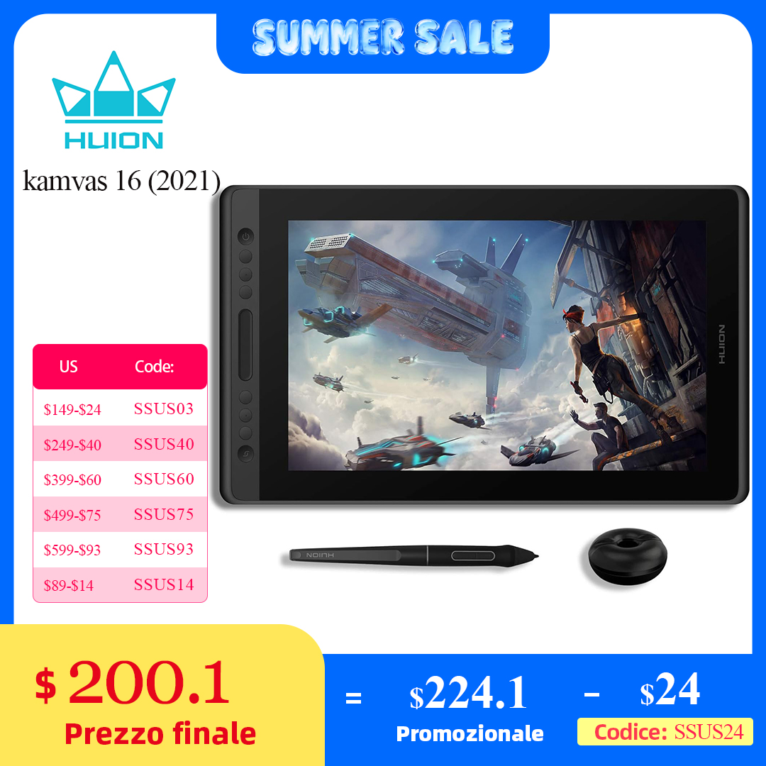 HUION New Arrival Kamvas 16(20 - Huion Tablet Accessories ulasan dan harga