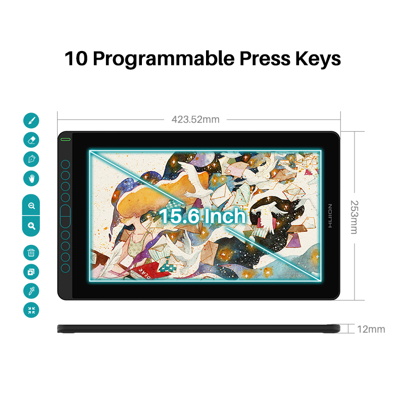 HUION New Arrival Kamvas 16(20 - Huion Tablet Accessories ulasan dan harga