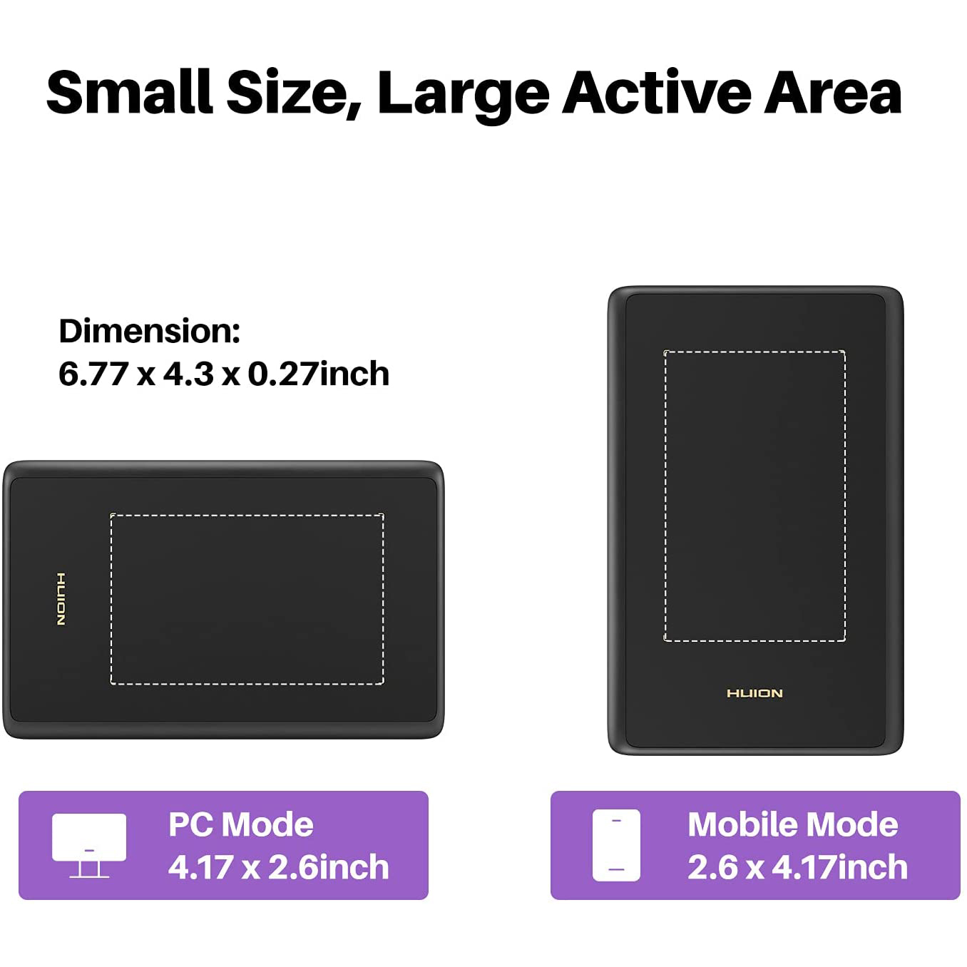 Huion H420X Graphics Tablet 4. - Huion Tablet Accessories ulasan dan harga