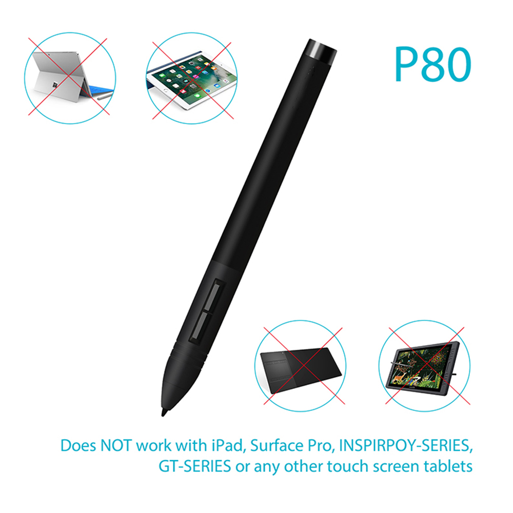 PEN80 Rechargeable Digital Pen - Huion Tablet Accessories ulasan dan harga
