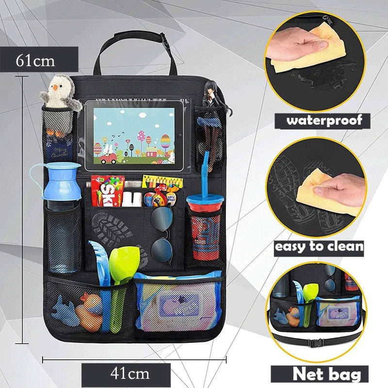 Car Seat Organizer Multifuncti - Tablet And Accessories Bag ulasan dan harga