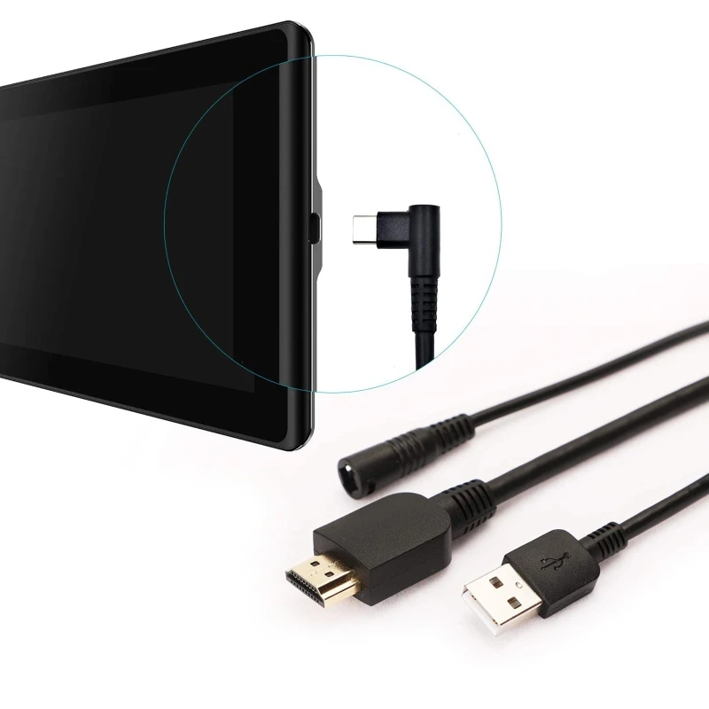 3 IN 1 Cable CB01 ONLY Compati - Huion Tablet Accessories ulasan dan harga