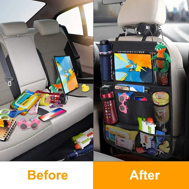 Car Backseat Organizer with To - Tablet And Accessories Bag ulasan dan harga
