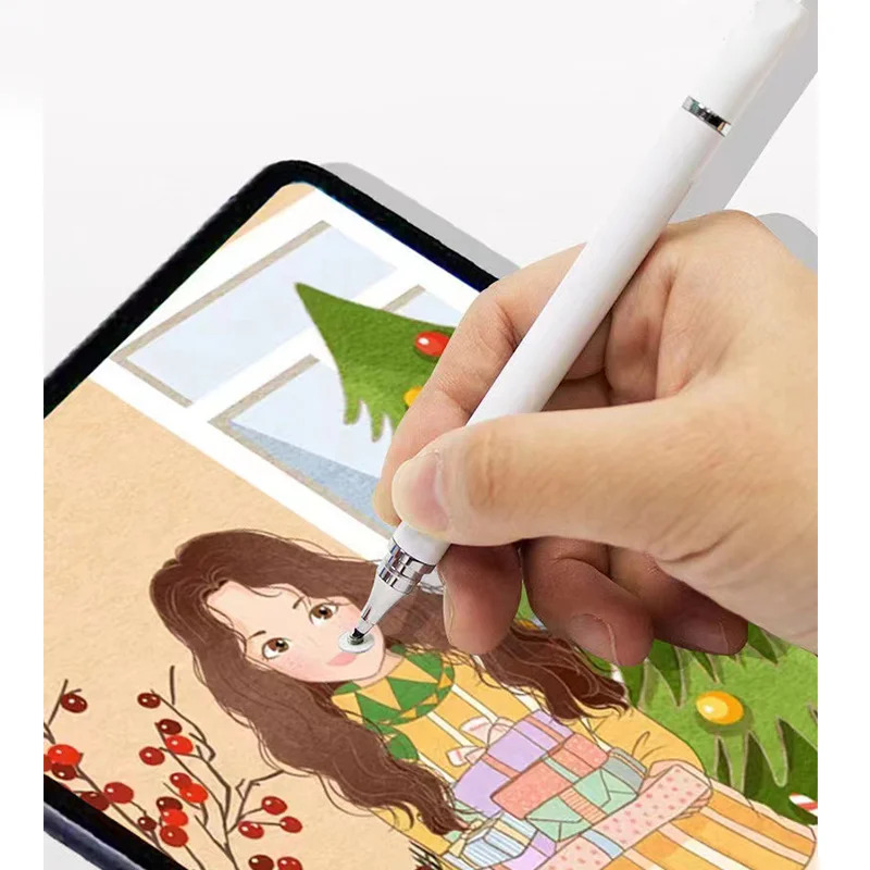1/2/8pcs 2 In 1 Universal Styl - Drawing Tablet Pen Accessories ulasan dan harga