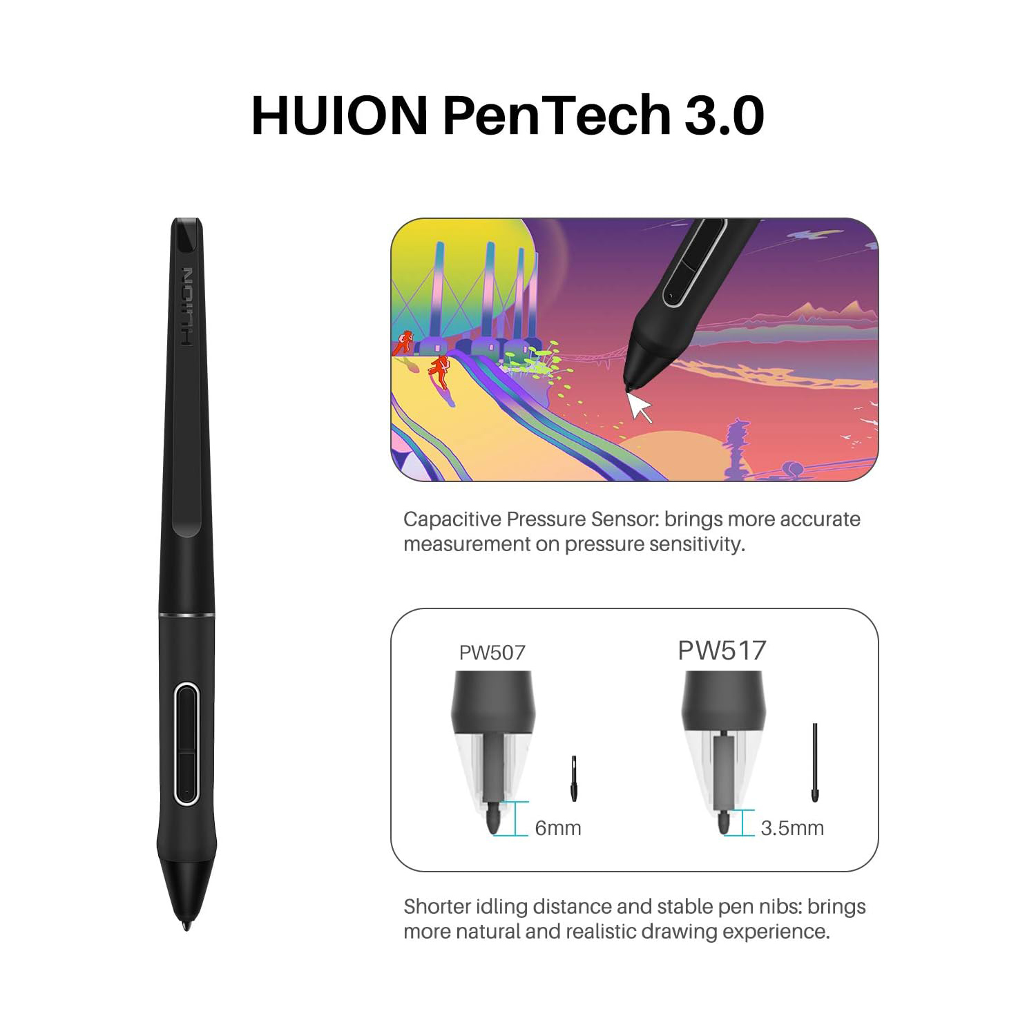 Huion Kamvas 22 Graphic Tablet - Huion Tablet Accessories ulasan dan harga