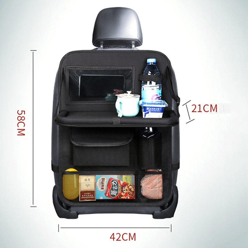 Foldable Car Seats Organizer w - Tablet And Accessories Bag ulasan dan harga