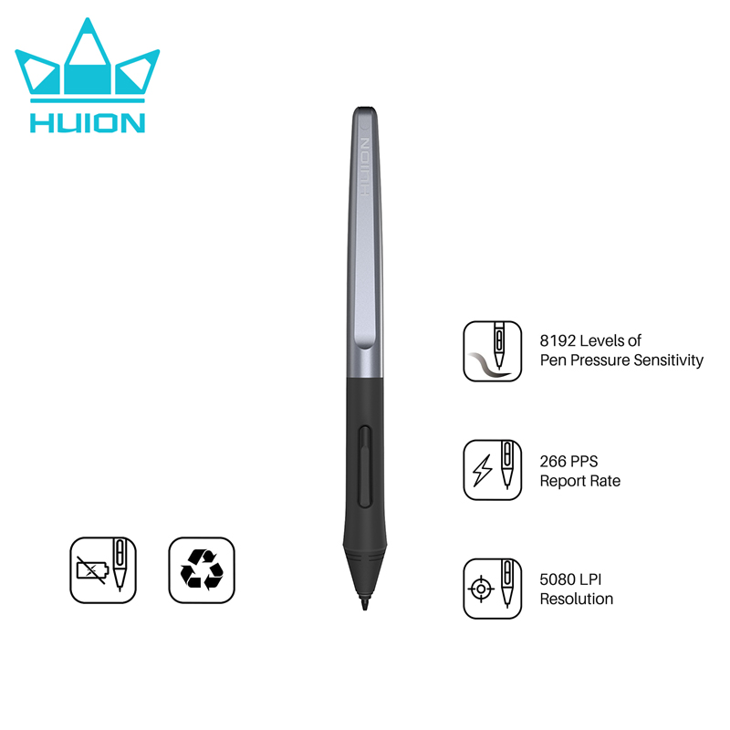HUION PW100 Battery-Free Stylu - Huion Tablet Accessories ulasan dan harga