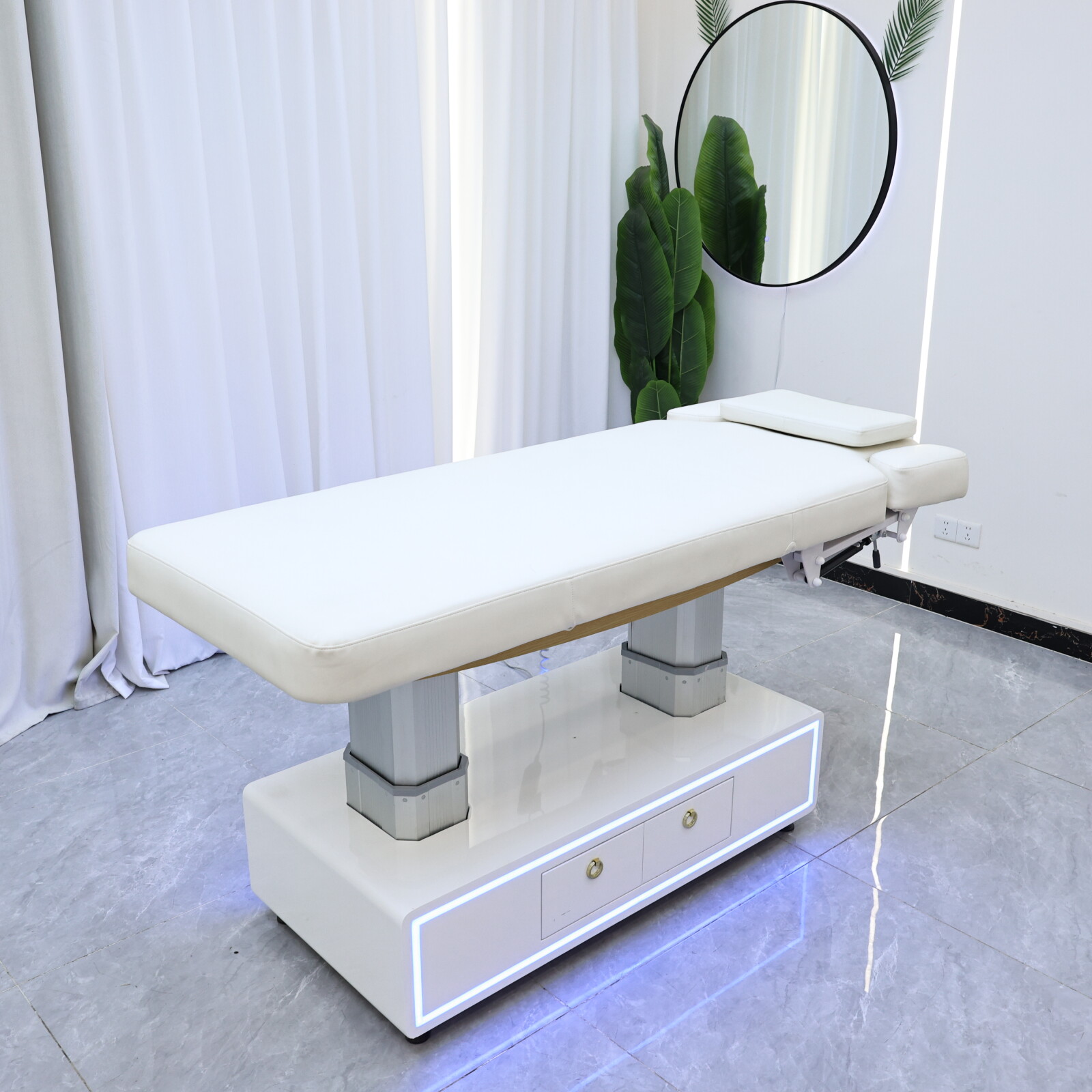 Electric Lifting, White Beauty - Massage Table Accessories Uk ulasan dan harga