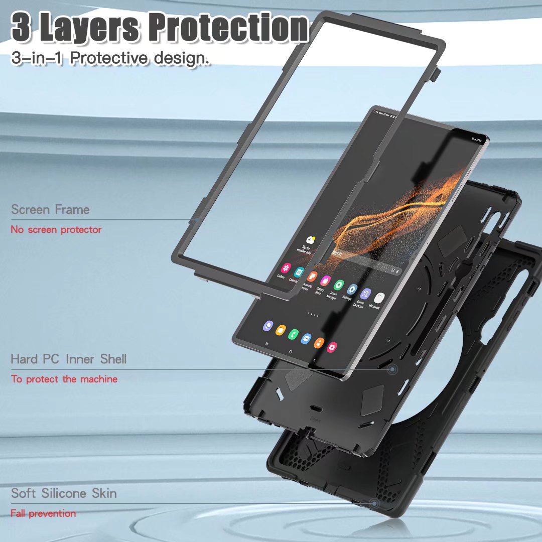 Tablet Rotation Case for Samsu - Remarkable Tablet Accessories ulasan dan harga