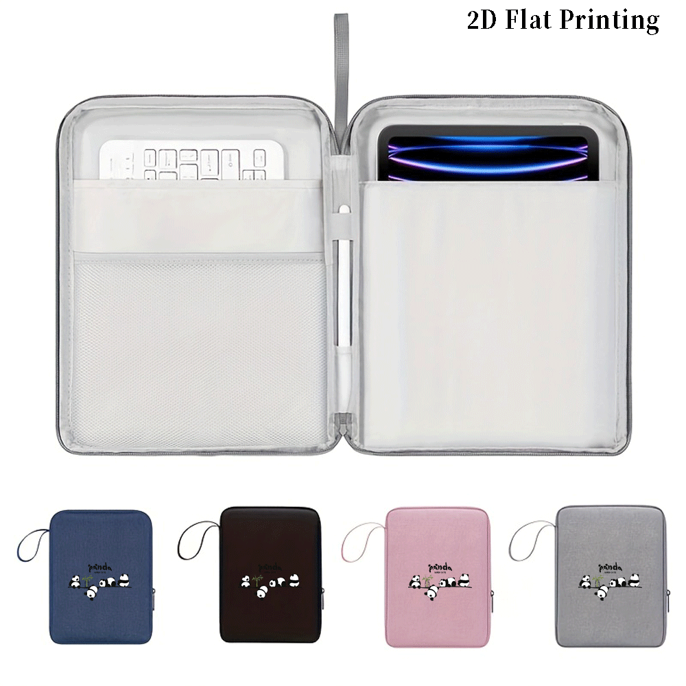 Panda Print Tablet Sleeve Bag  - Tablet And Accessories Bag ulasan dan harga