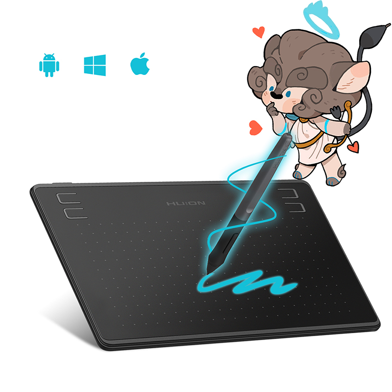 Huion HS64 Graphics Tablet Dig - Huion Tablet Accessories ulasan dan harga