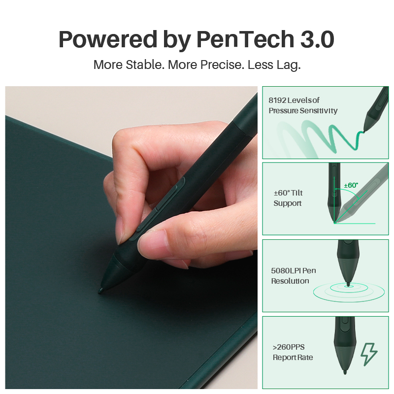 Huion Inspiroy 2 M H951P Graph - Huion Tablet Accessories ulasan dan harga
