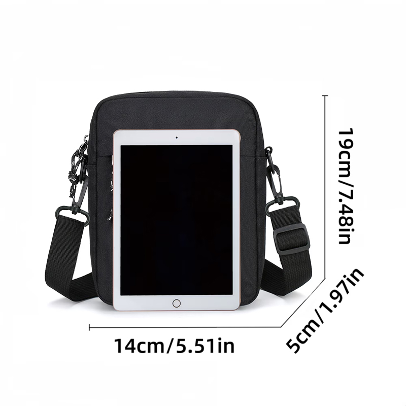 Daily Wear Simple Square Cross - Tablet And Accessories Bag ulasan dan harga