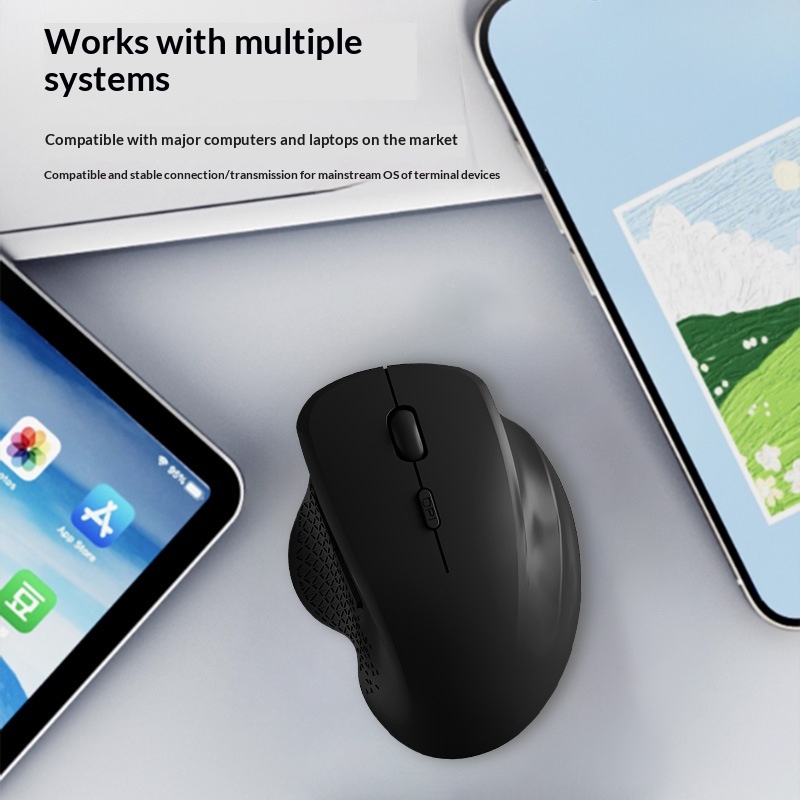 Gray Wireless Bluetooth Mouse  - Officeworks Tablet Accessories ulasan dan harga